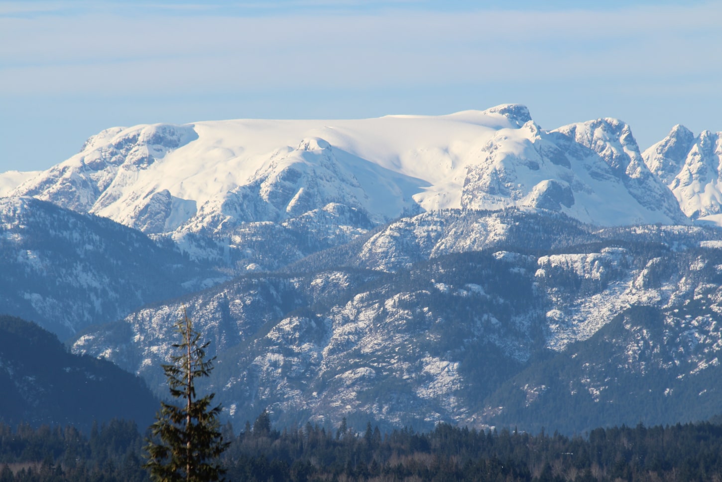 A wonder of Vancouver Island and the view from McDonald Passive House, the Comox glacier is melting and may be gone by 2050. Climate change is the reason. 